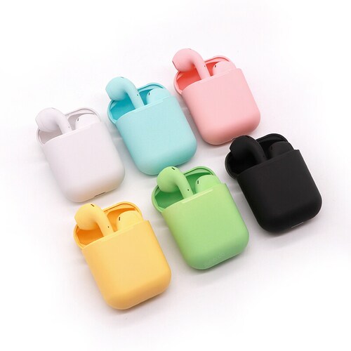 Audífonos INPODS  12 macaroon Bluetooth 5.0 Blanco