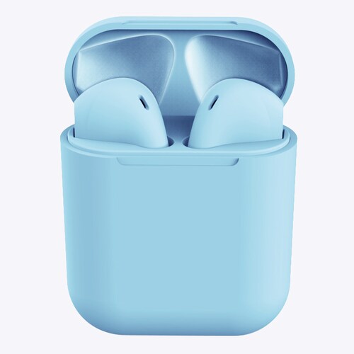 Audífonos INPODS  12 macaroon Bluetooth 5.0 Azul Cielo
