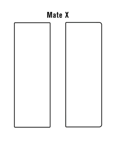 Jeco 99F Protector de Pantalla de Hidrogel Premium Para Huawei Mate X