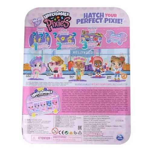 Hatchimals Pixies De Vacaciones Vacay Style Spin Master Rosa 