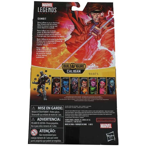 Marvel Legends X Men Classic Build A Figure Hasbro Gambit