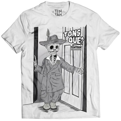 Playera Tin Tan Calavera Premium