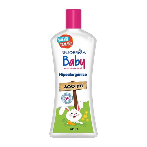 New Derma Baby Aceite para Bebe 400 ml + 130 ml.
