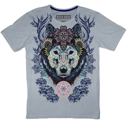 Playera Lobo Huichol Premium
