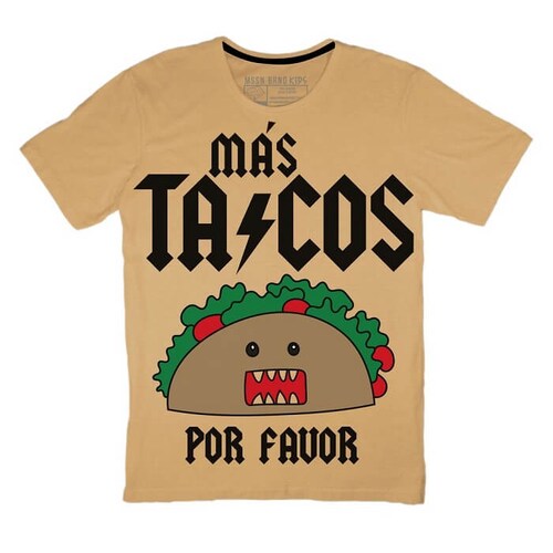 Playera Kids Tacos por favor Premium
