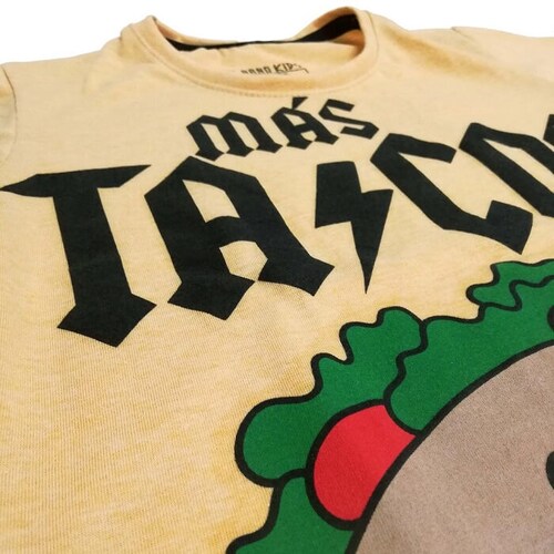 Playera Kids Tacos por favor Premium