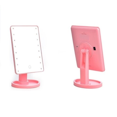 ESPEJO DE MAQUILLAJE CON LUZ LED
