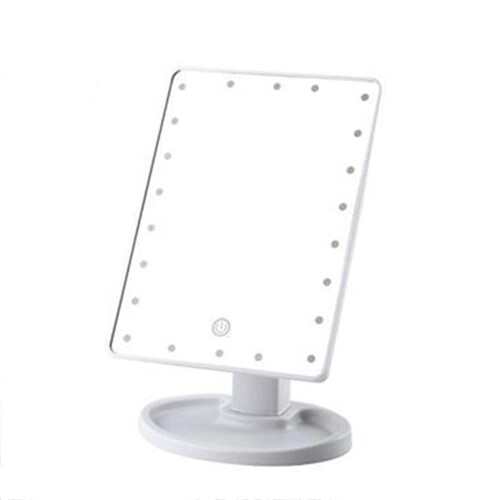 ESPEJO DE MAQUILLAJE CON LUZ LED