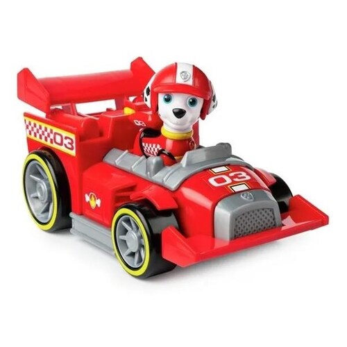 Paw Patrol Marshall Race Rescue Deluxe Con Sonidos 