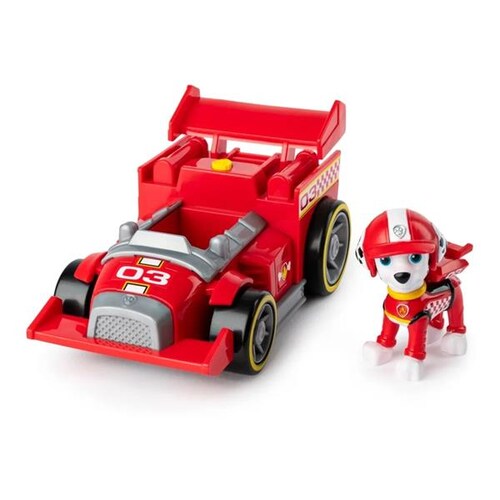 Paw Patrol Marshall Race Rescue Deluxe Con Sonidos 
