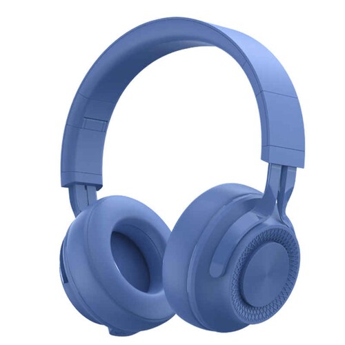 Auriculares Diadema Bluetooth Con Cancelación De Ruido auriculares  inalámbricos para Telefonos, auriculares plegable Azul