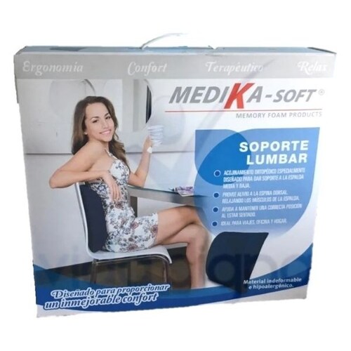 Soporte Lumbar Memory Foam Cojin.