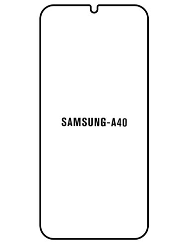 Jeco 99F Protector de Pantalla de Hidrogel Premium Para Samsung  A40