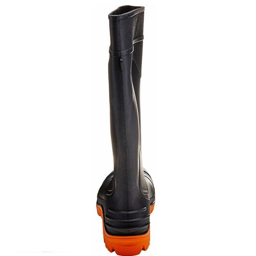 BOTAS IMPERMEABLES  INDUSTRIALES NEGRAS DE PVC PARA LLUVIA LIMPIEZA JARDINERIA CARNICERIAS 