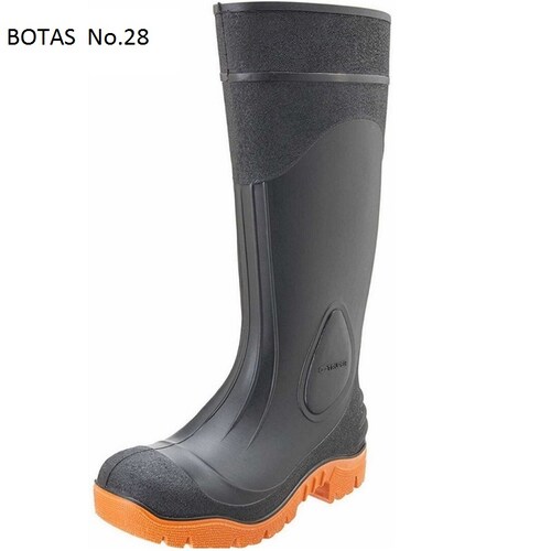 BOTAS IMPERMEABLES INDUSTRIALES DE PVC NEGRAS  PARA AGUA LIMPIEZA -JARDINERIA -POLLERIA-CARNICERIAS TRUPER 