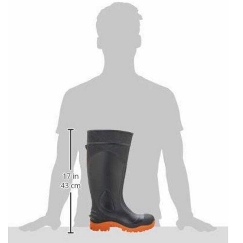 BOTAS IMPERMEABLES INDUSTRIALES DE PVC NEGRAS  PARA AGUA LIMPIEZA -JARDINERIA -POLLERIA-CARNICERIAS TRUPER 