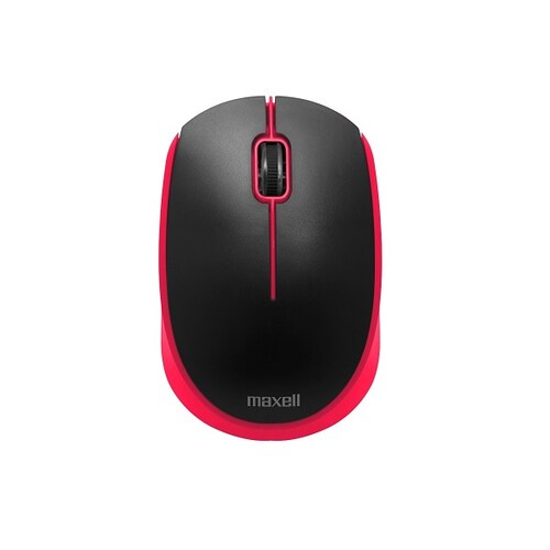 Maxell Mouse Inalámbrico Rojo / 1200 Dpi / Mowl -100 / 347930