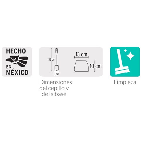 Kit Limpieza De Baños Casa Hogar Paquete 6 Productos CEPILLO -GUANTES M  -PASTILLAS ETC 
