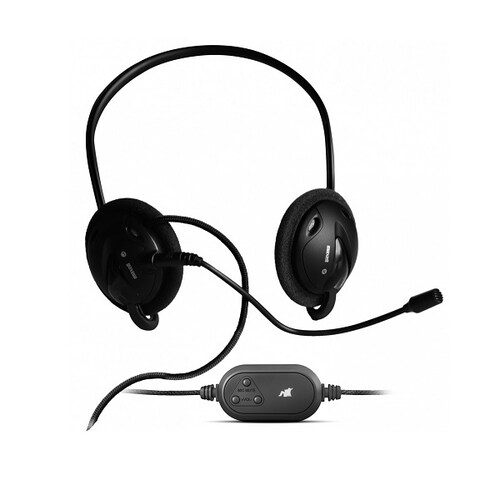 Maxell Diadema Con Banda Para Cuello C/ Micrófono, USB Desmontable / 346173