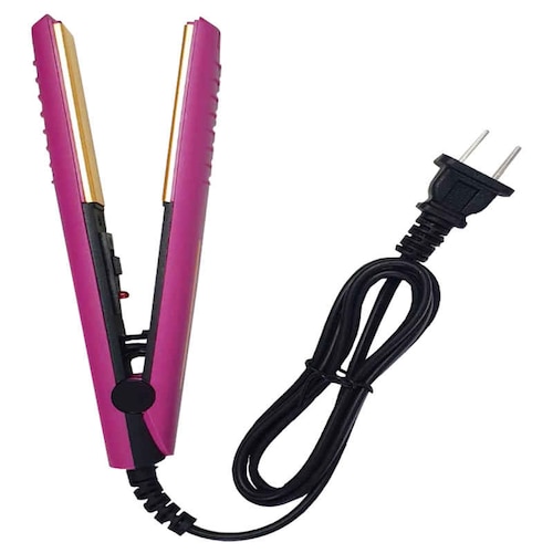 Secador mini de cabello portátil Soplador +Mini Plancha Alaciadora  para Cabello Portatil