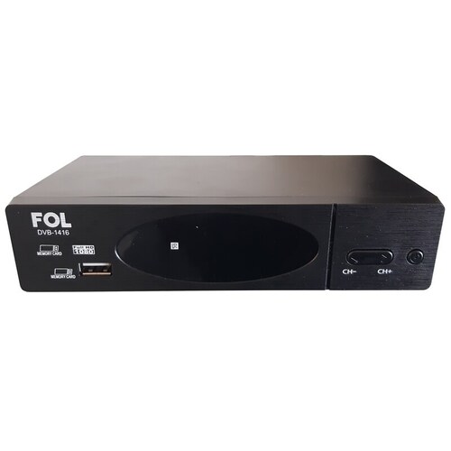 Convertidor Digital Señal HD para tu TV Análoga FOL DVB-1416