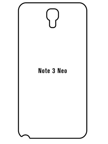 Jeco 99F Protector de Pantalla de Hidrogel Premium Para Samsung  Note 3 Neo