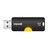 Maxell Memoria USB Flix 64GB 3.0 / Retráctil / Negro Con Amarillo / 347493