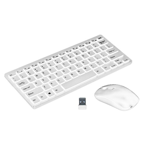 TECLADO Y MOUSE INALÁMBRICOS.