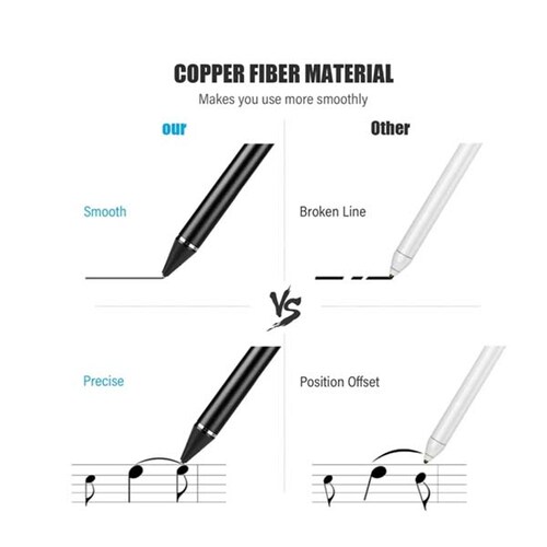 Superfine Nip Pluma Lápiz Compatible con Celulares Y Tablet  coon sistema IOS y Android