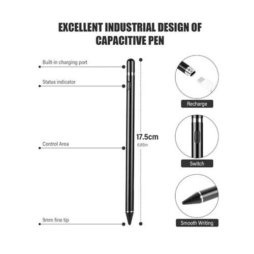 Superfine Nip Pluma Lápiz Compatible con Celulares Y Tablet  coon sistema IOS y Android