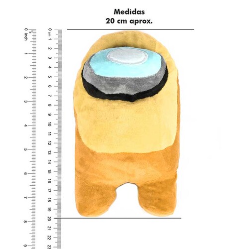 Peluche Among Us Impostor Tripulante Original Amarillo