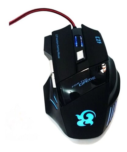 MOUSE GAMING LUZ LED T6