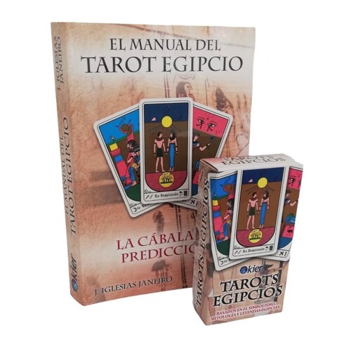 PAQUETE: MANUAL DEL TAROT EGIPCIO 