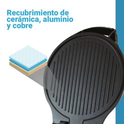 Parrilla Plancha Sarten Meat Roaster 3 En 1 Electrica.