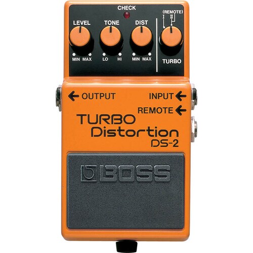 Procesador de señal Pedal TURBO Distortion Boss DS-2