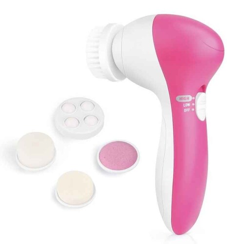 Cepillo Facial Spa Exfoliante Limpiador 5 En 1 Mas  Limpiador Facial Ácido Hialurónico Humectante Blanqueador   .