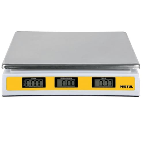 BASCULA  ELECTRONICA para Comercio  40 KG PANTALLA LCD ABARROTES CARNICERIAS POLLO 