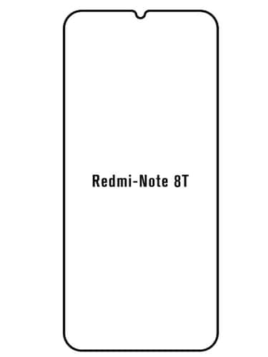 Jeco 99F Protector de Pantalla de Hidrogel Premium Para Redmi Note 8T-Spain Se