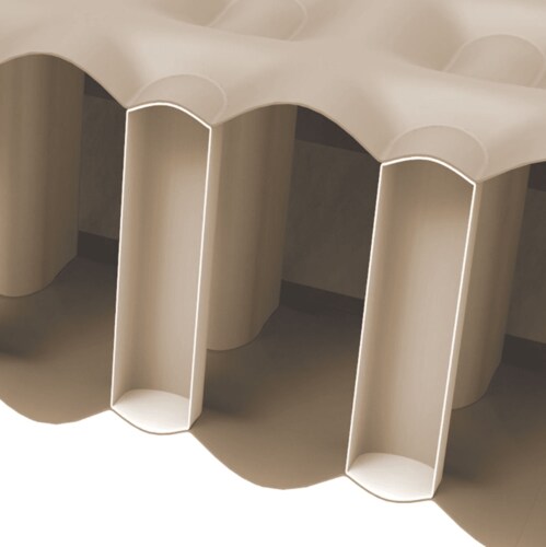 Colchon Inflable Queen Size Aerobed con Bomba Recargable Beige