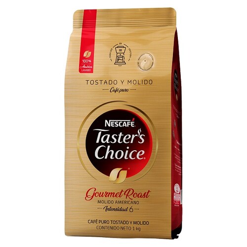 Café Tostado y Molido Taster's Choice 1kg