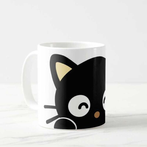 CHOCOCAT, TAZA DE CERAMICA 11OZ. Y PORTAVASOS