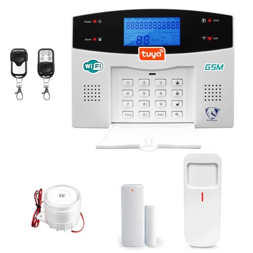 Alarma WIFI GSM Kit 4 Alerta Inalambrica Celular Seguridad Plus Casa