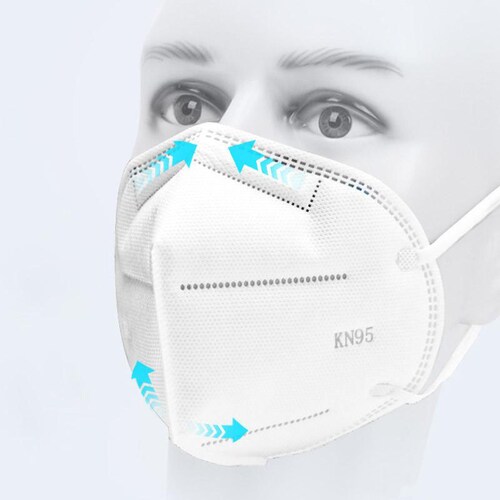 Cubrebocas KN95 respirator set  incluye  4 cubreboca 