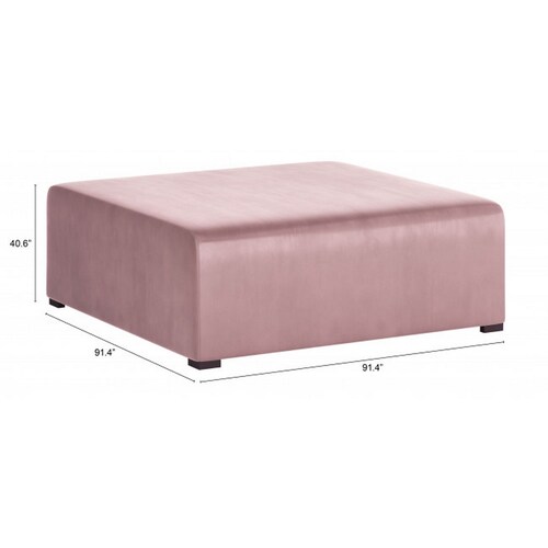 Taburete Lisbon Mediano Rosa - Kessa