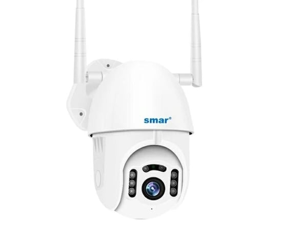 Cámara De Seguridad 2mp Full Hd Cámara Wifi Exterior Blanco