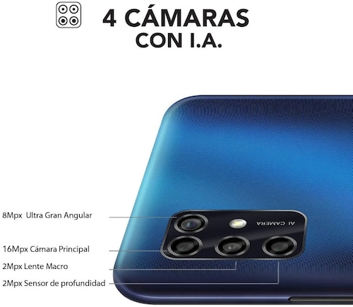 Celular Zte Blade V20 Smart 128gb 4gb RAM 4G HD Desbloqueo Facial y Huella | Liberado