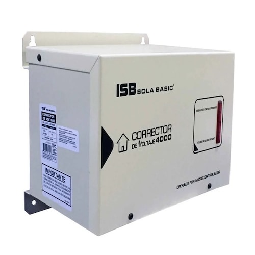Sola Basic Corrector de Voltaje de 4kva / 4000va / 15-81-120-4000
