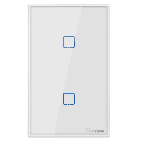 Apagador De Pared Touch On/off Sonoff T2us2c Smart Wifi