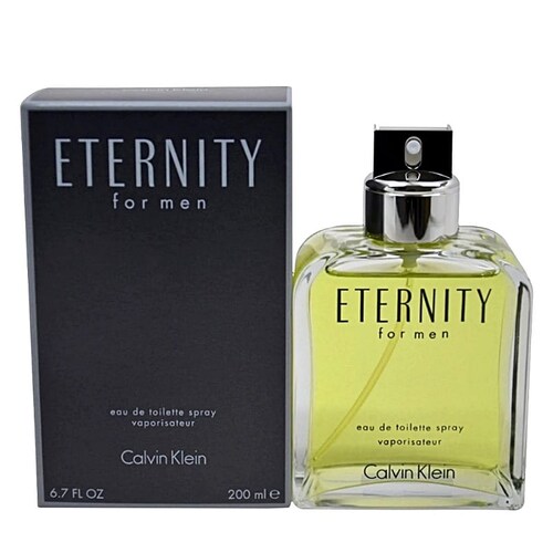 Eternity para hombre / 200 ml Eau De Toilette Spray