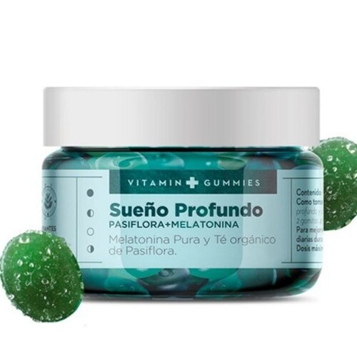 Gomitas Sueno Profundo De Melatonina Y Pasiflora